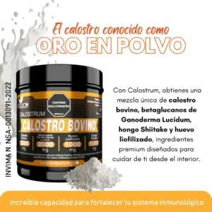 1 (1) CALOSTRO BOVINO 500gr