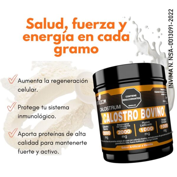 CALOSTRO BOVINO 500gr