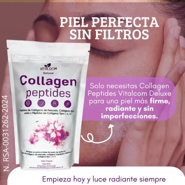 DELUXE (10) DELUX COLLAGEN PEPTIDES 454 gr