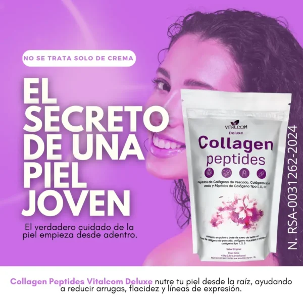 DELUXE (5) DELUX COLLAGEN PEPTIDES 454 gr