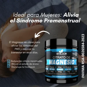 CITRATO DE MAGNESIO 500gr