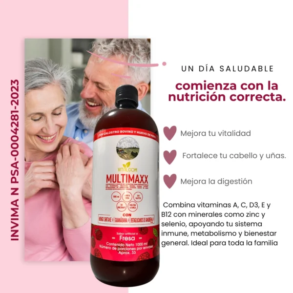MULTIMAXX FRESA 1000ML VITALCOM