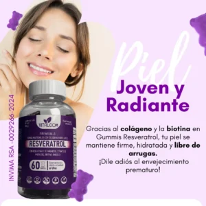 GOMAS RESVERATROL VITALCOM X60