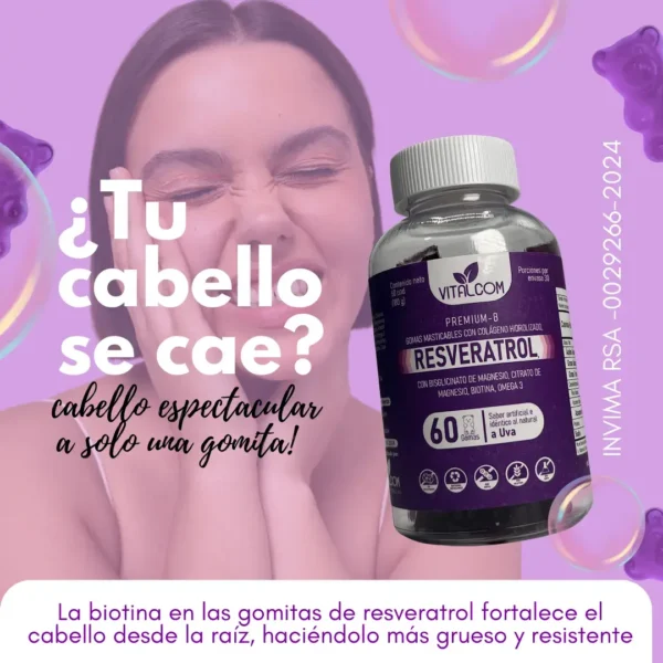 GOMAS RESVERATROL VITALCOM X60