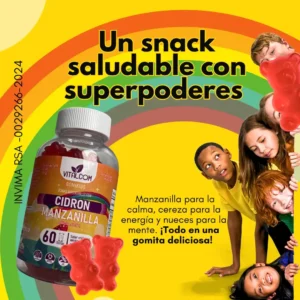 GOMIKIDS CIDRON DE MANZANA VITALCOM X60