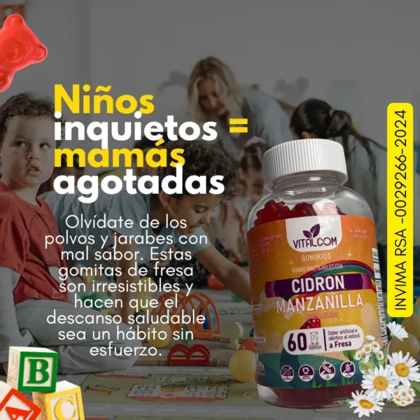 GOMIKIDS CIDRON DE MANZANA VITALCOM X60