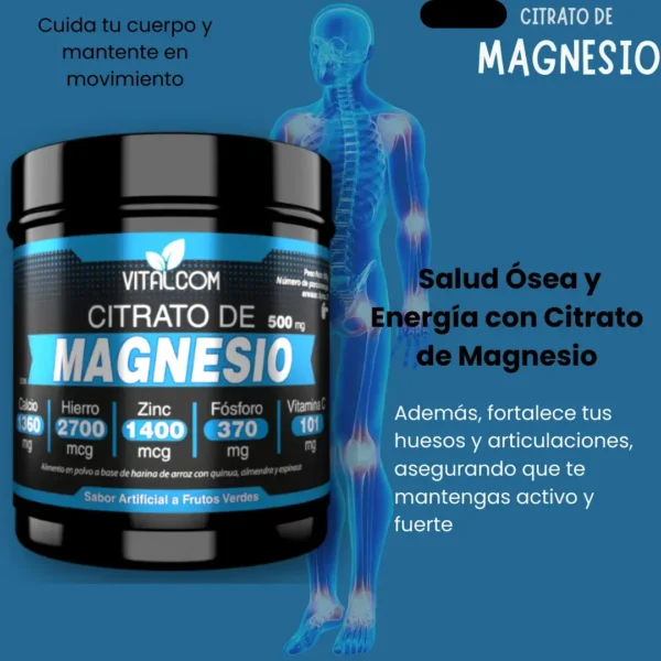 CITRATO DE MAGNESIO 500gr